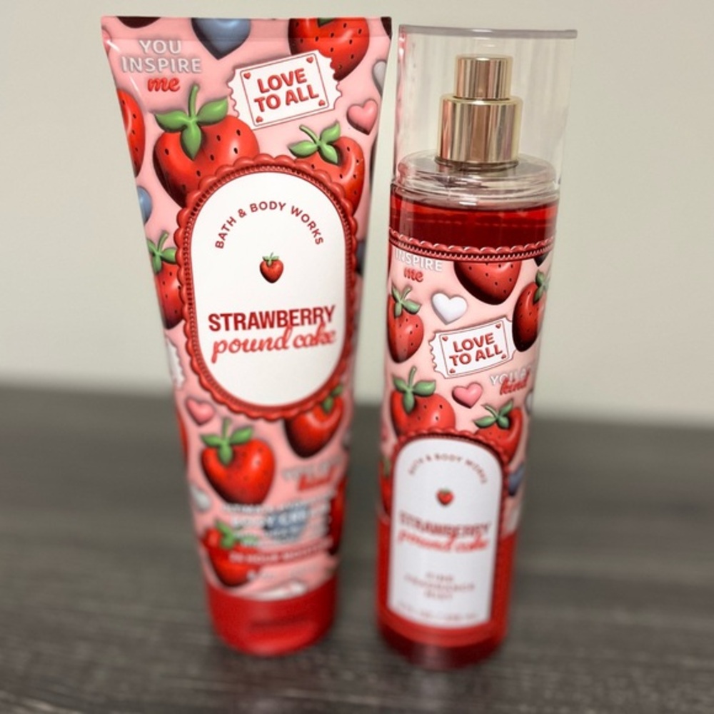 Strawberry Pound Cake 2 Piece Bundle